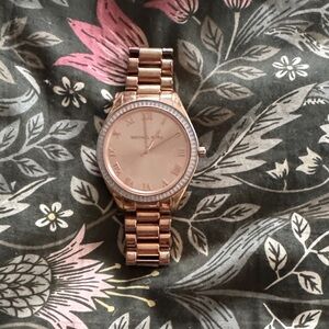 Michael Kors Rose Gold Tone Watch